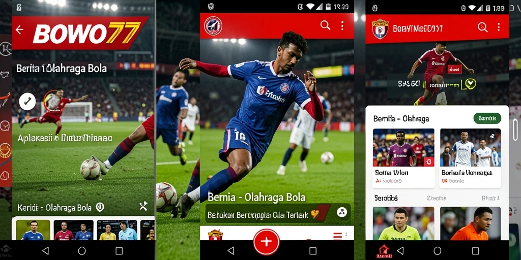 Tampilan antarmuka BOWO77 yang informatif dan mudah digunakan.