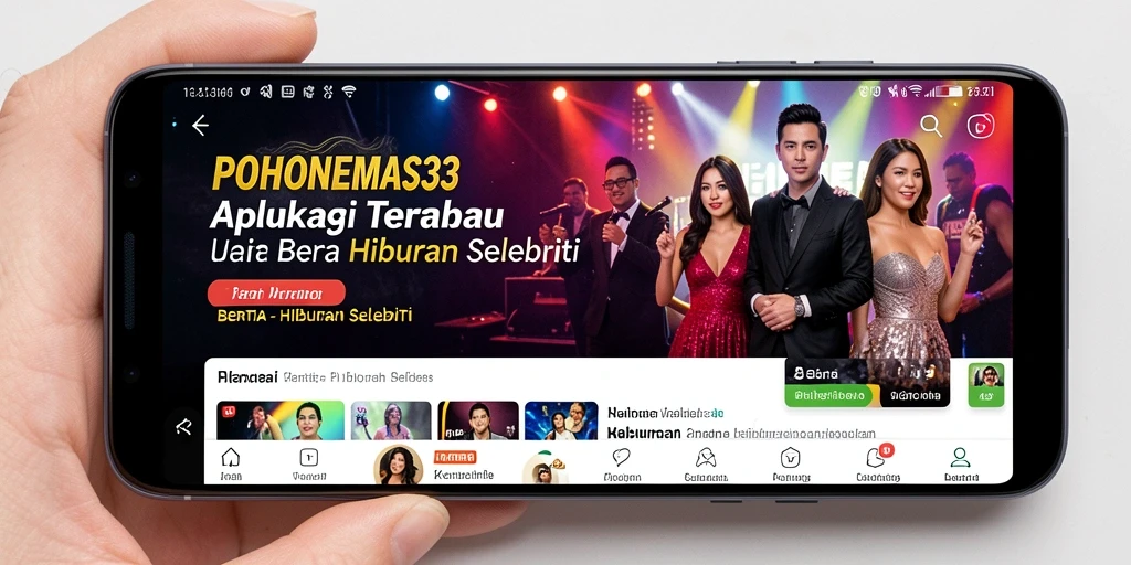Tampilan antarmuka POHONEMAS33 yang menarik dan informatif.