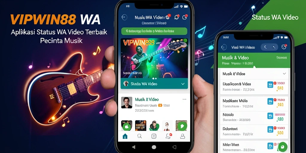 Antarmuka VIPWIN88 menampilkan banyak pilihan video status menarik.