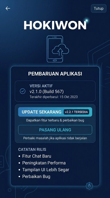 Riwayat Versi Hokiwon: Pembaruan Terbaru dan Fitur